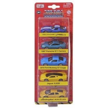 Maisto Metal Kruzers Cars 5pc Set